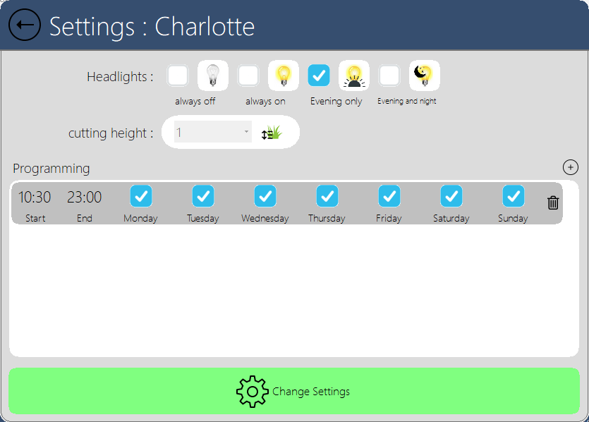 Harmonogram koszenia